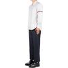 THOM BROWNE Rwb Striped Long Sleeved Shirt MWL301O-07720-035