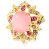 [E4199] - Pink 'Flowering' Ring