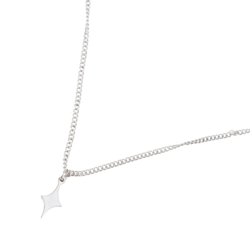 Модное ожерелье с подвеской в виде звезды, простое винтажное колье-чокер, цепочки для женщин, мужчин, пар, подарок на День святого Валентина