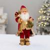 With Gift Bag Santa Claus Doll Plush Clothes Christmas Santa Claus Ornaments  Kids