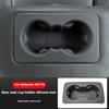 For Land Rover Defender 90 110 2022-2025 Car Central Console Silicone Wireless Charging Pad Cup Holder Rear Armrest Cup Coaster