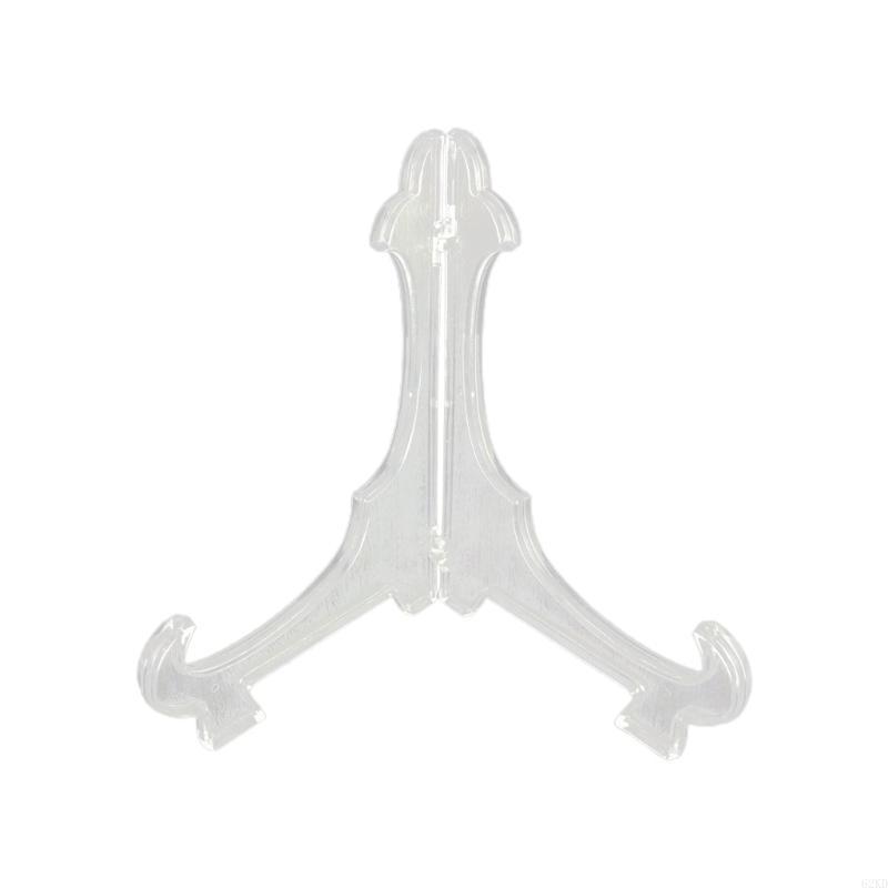 62KD 10pcs Foldable Triangle Display Stand Multifunction Plate Photo Card Book