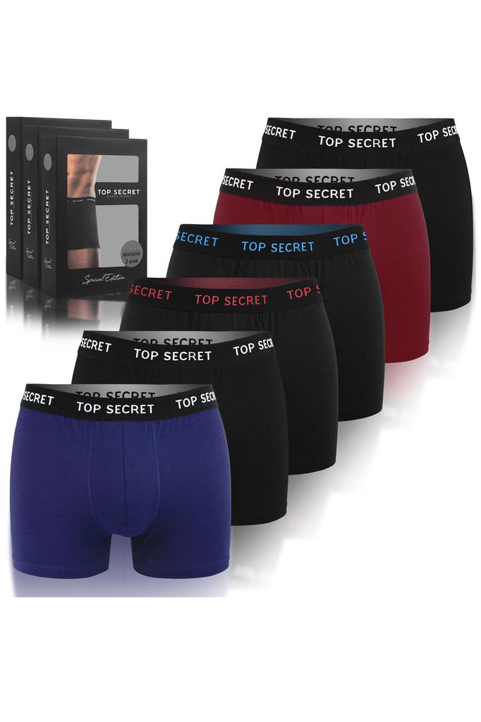 6 Pcs. Boxers - Men's - Quality, Cotton, Comfort, Breathable - Underpants - Durable Men's Underwear