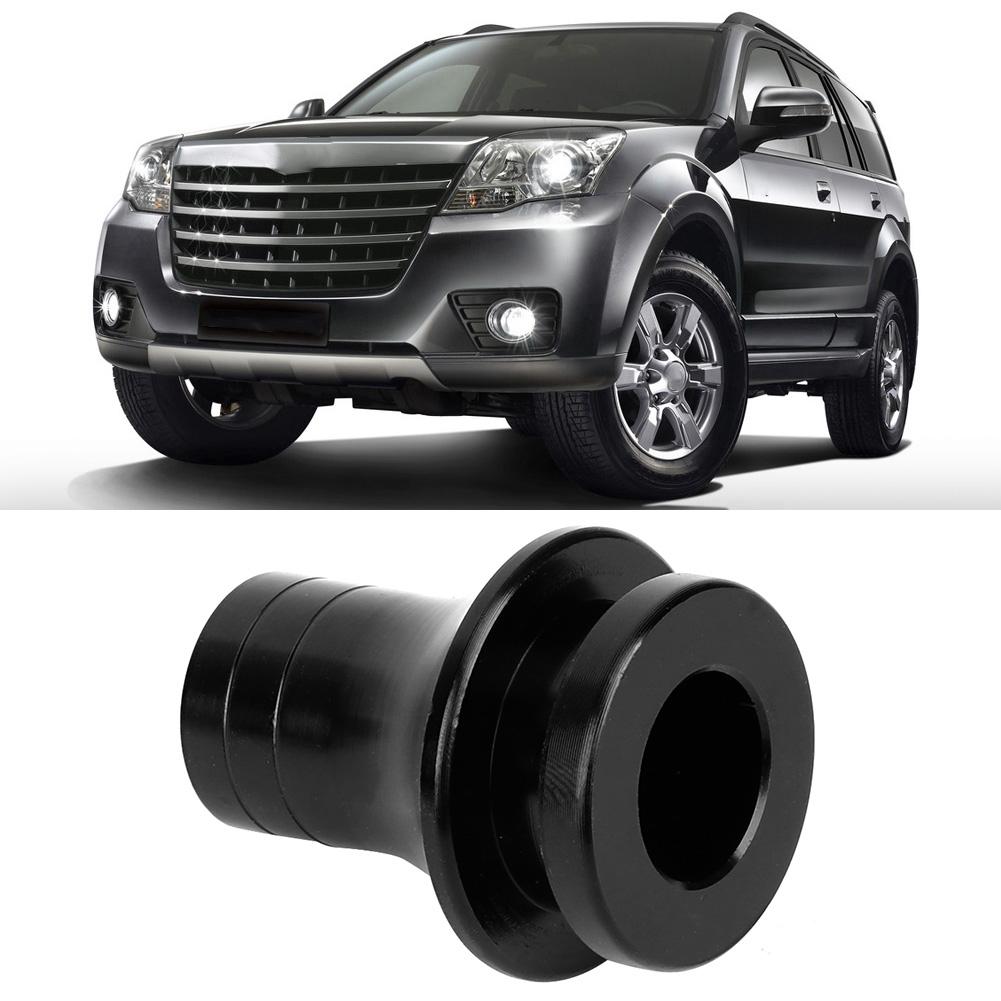 Universal Aluminum M12x1.25 Shift Boot Retainer Connector Adapter Manual Gear Shifter Black