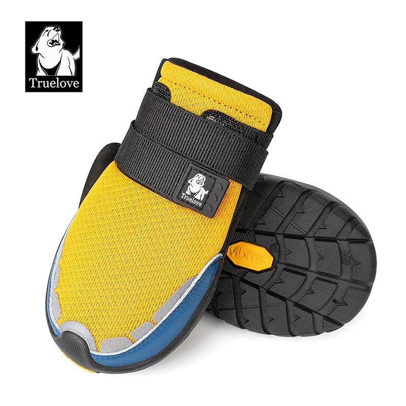 Truelove Обувь для животных Подошва Vibram Светоотражающая Прочная Противоскользящая Мягкая Сетка Нейлон Удобная Для улицы НОВИНКА 2/4 шт. Тренировочная TLS4862