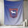 Ipswich Town FC Wall Tapestry Aesthetic Wall Hanging Printed Fabric Blanket Decorative Tapestries for Bedroom Living Room Home Decor