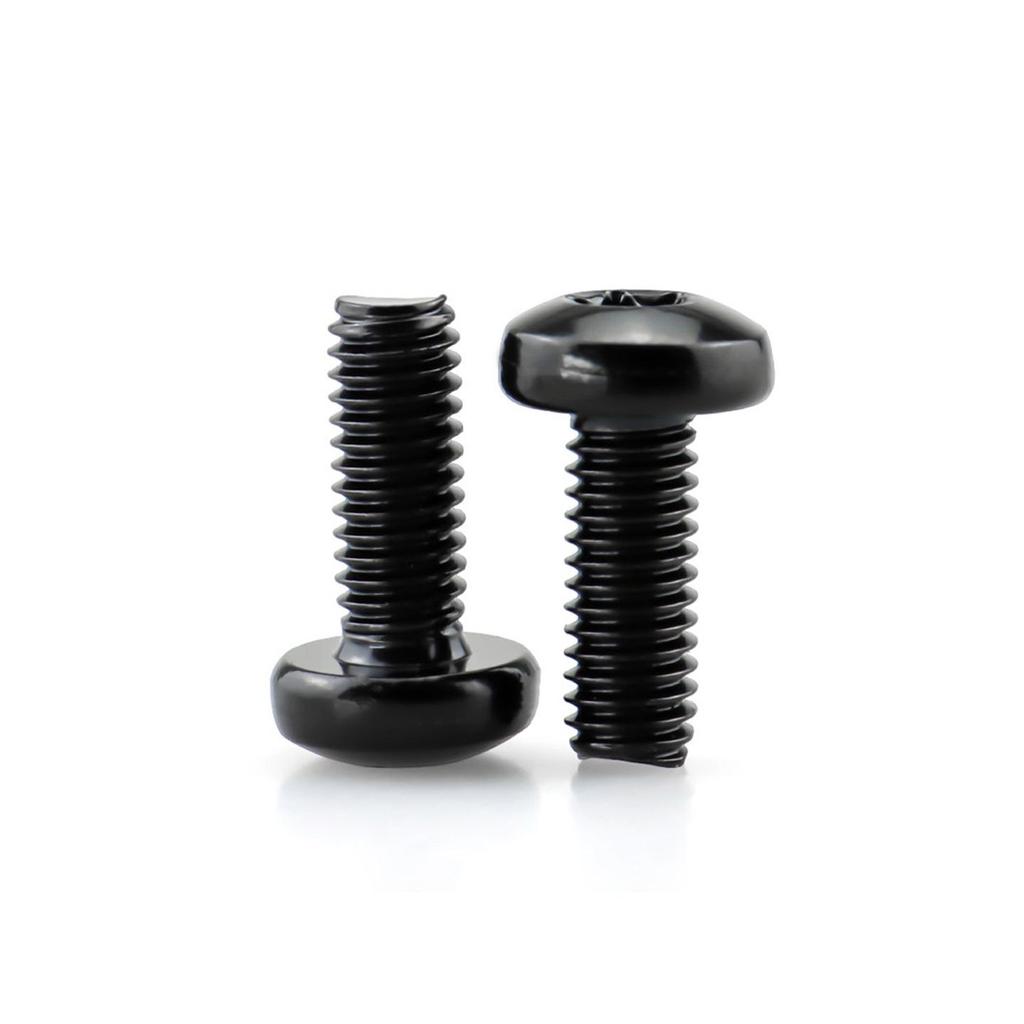 Черный винт Torx с шестигранным гнездом из нержавеющей стали 304, M2-M8, с круглой головкой