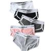 AIMUJINY Cotton Breathable and Women's Panties, Stretchy, 5-Pack (Size L, 5PCS-1)