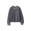 Uniqlo Свитер с круглым вырезом и длинным рукавом, вязаный, разноцветный, женский, 462719-06
