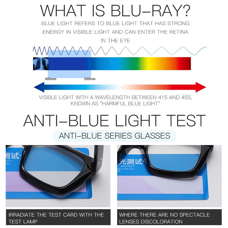 0~+ 3.00 Женские очки для чтения, большие мужские портативные диоптрийные очки высокой четкости, квадратная большая оправа, аксессуары для пресбиопии