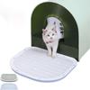 Anti-carrying Pet Cat Litter Mat 19.4inch Cat Rubbing Foot Control Table  Pet Supplies