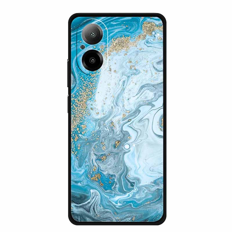 Для Realme C67 4G Чехол Роскошный Мягкий Силикон ТПУ Чехлы для Телефона Задняя Крышка Для RealmeC67 C 67 4G RMX3890 Ударопрочный Любовь Милый funda