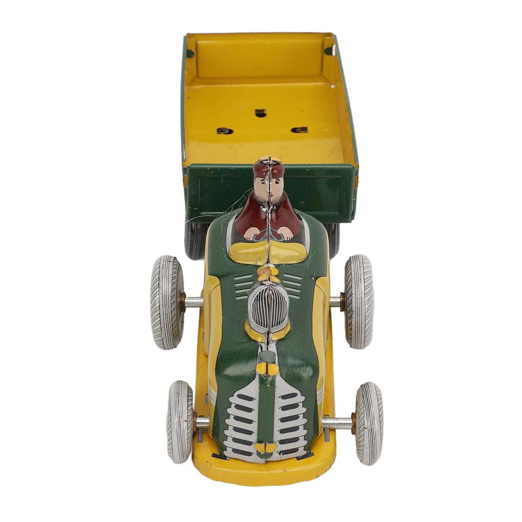 Заводная металлическая ходячая игрушка, жесть, трактор, ностальгическая, ручная работа, нежная, винтажная заводная игрушка для мальчиков