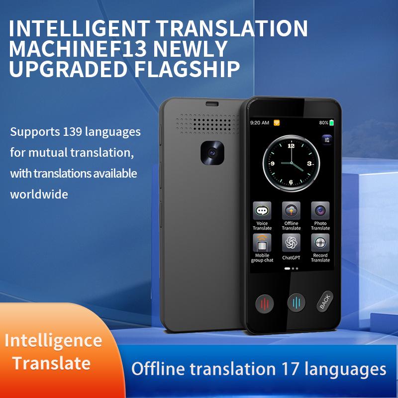 F13 Precise Intelligent Voice Translator for Offline Language Learning and International Dialogue