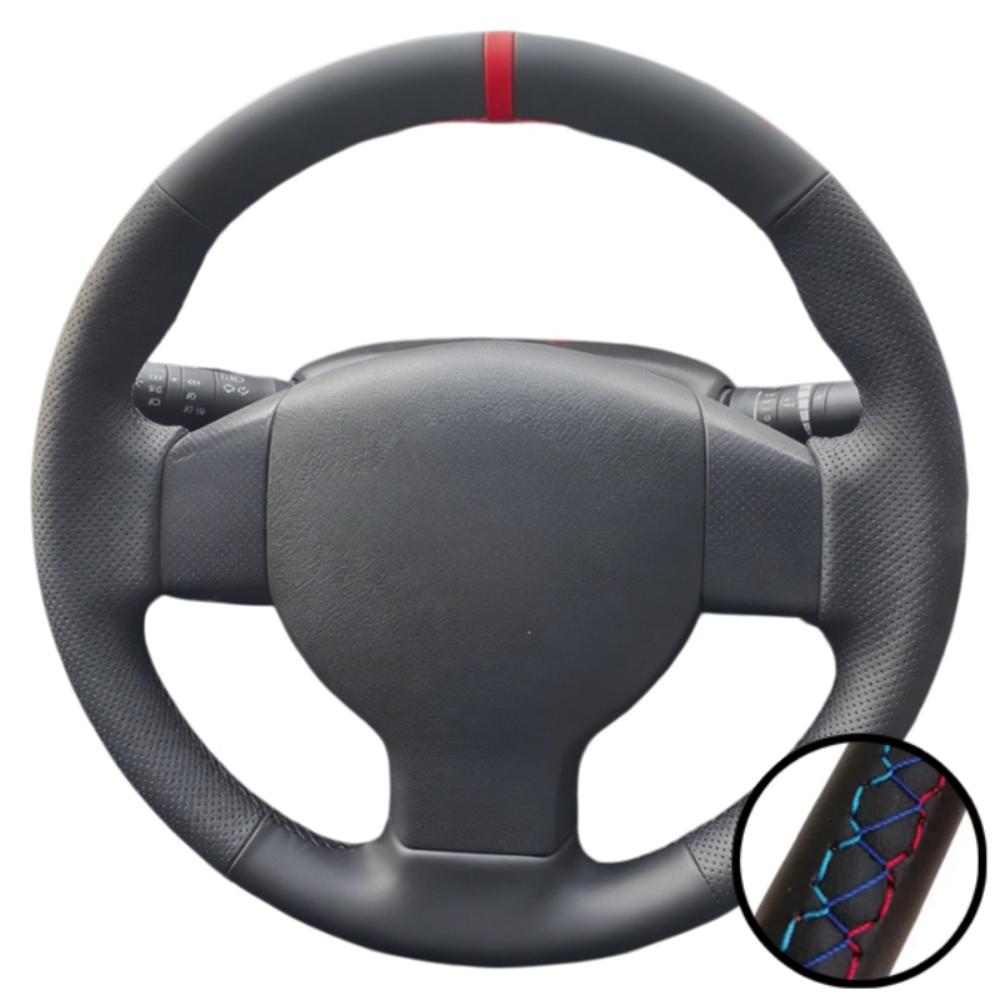 Car Interior Braid Artificial Leather 2004-2010 Sylphy 2006-2011 Versa 2007-2011 Steering Wheel Covers For Nissan Tiida