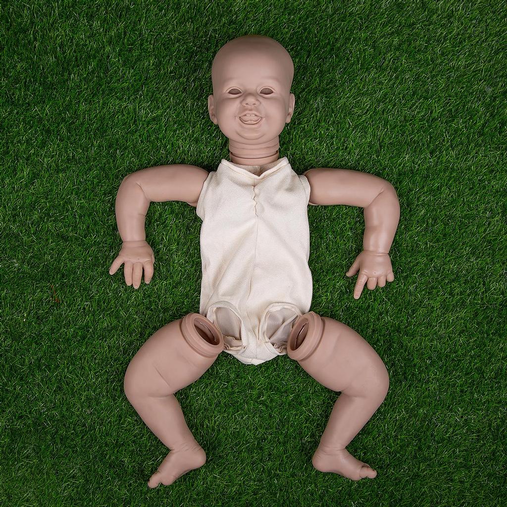 Реалистичные наборы кукол Reborn для малышей, DIY силиконовый набор для кожи для 27 дюймов, голова и руки, ноги куклы, легко сделать Reborning