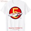Футболка Speed Racer Mach GoGoGo Five 5 Car Белая Tatsunoko Pro JP LTD винтажная стираная мягкая дышащая топ для повседневной носки