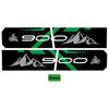 POSFIRA Motorcycle Swingarm Stickers Vinyl Decals for Kawasaki Z900 Z 900/SE 2020 2021 2022 2023 2024 2025 2017-2026 Accessories