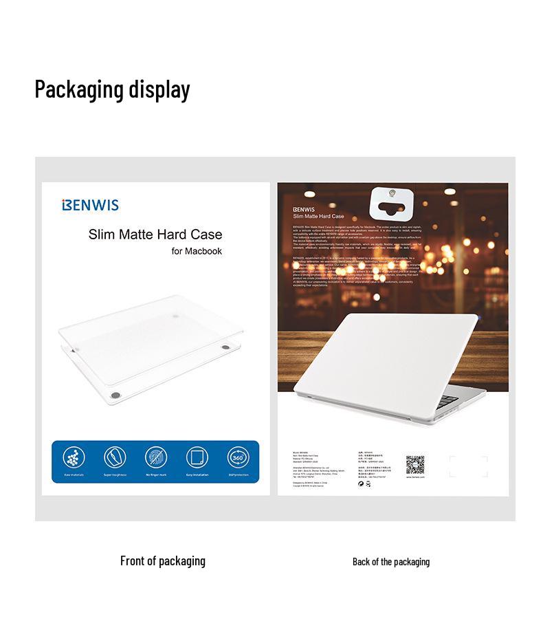 BENWIS 15-inch Air Laptop Case for 2025 MacBook Air M4 - New Protective Model