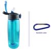 Water Bottle Made of Tritan with Water Filter Lockable Lid BPA Free Water Purifier Bottle for
