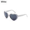 Забавные солнцезащитные очки Love Heart Glasses Diffraction Heart Special Effects Optical Mirror Dance Party Light Show Diffraction SunGlass