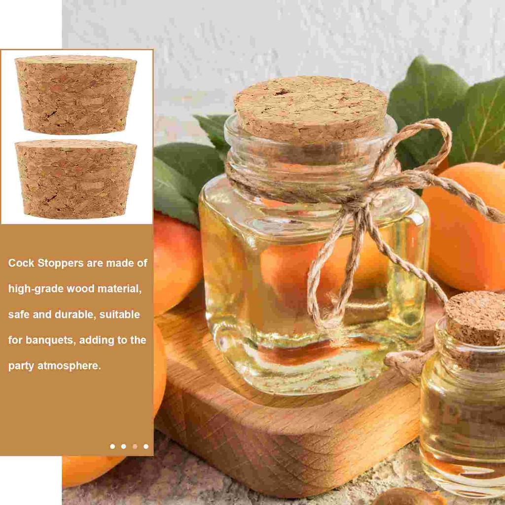 20 шт. пробки для стеклянных бутылок для поделок деревянные пробки для напитков ароматерапия пробки