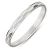 Silver Ring 'For Life' Silver (rhodium) - 3 Mm