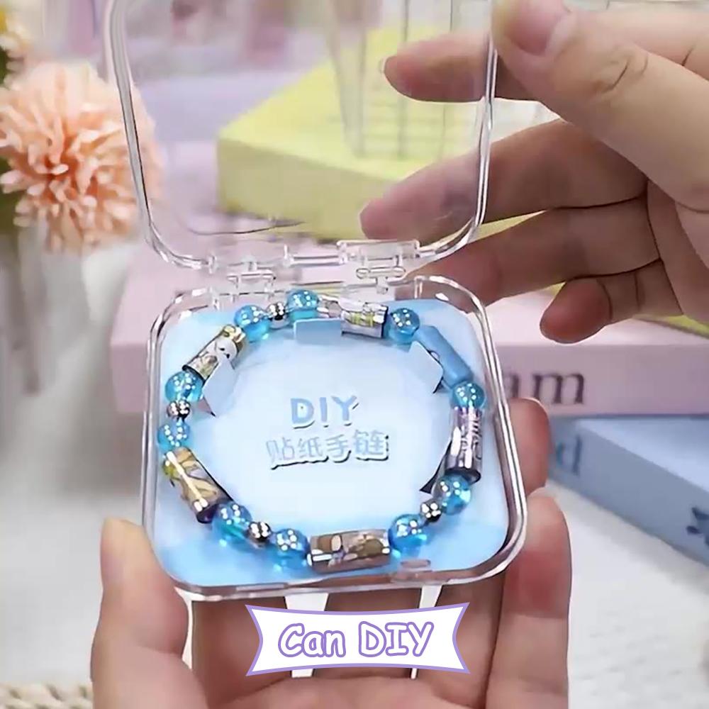 Shareable Sticker Toy Bracelet DIY Bracelet Beaded Toys New Stickers Beaded Children