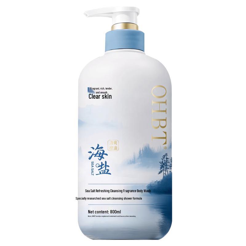 OHBT Sea Salt Purifying & Scented Shower Gel 800ml