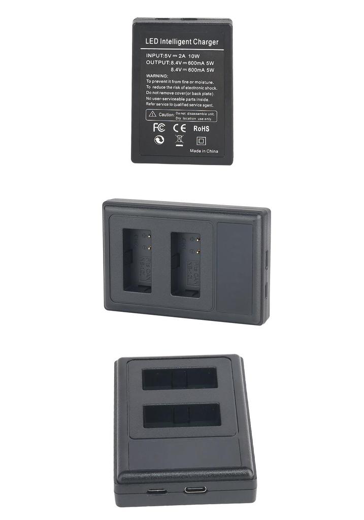 USB-двойное зарядное устройство NB10L для камер Canon G1X/G15/SX40HS/SX50HS
