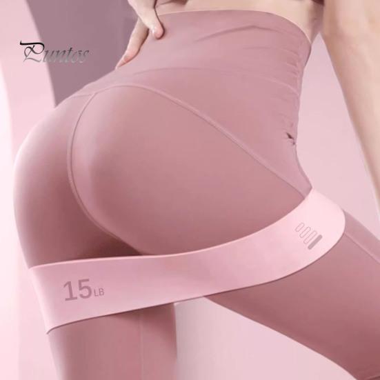 Силиконовая лента сопротивления для ног, ягодиц, бедер, подъема, силовых тренировок, йоги, тренировок в спортзале, упражнений на растяжку, эластичной попы, фитнес-оборудования