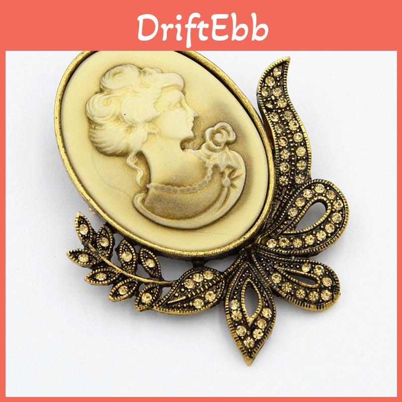 Винтажная Брошь из Сплава с Милым Мультяшным Персонажем, С гальваническим покрытием, Для Женщин и Мужчин