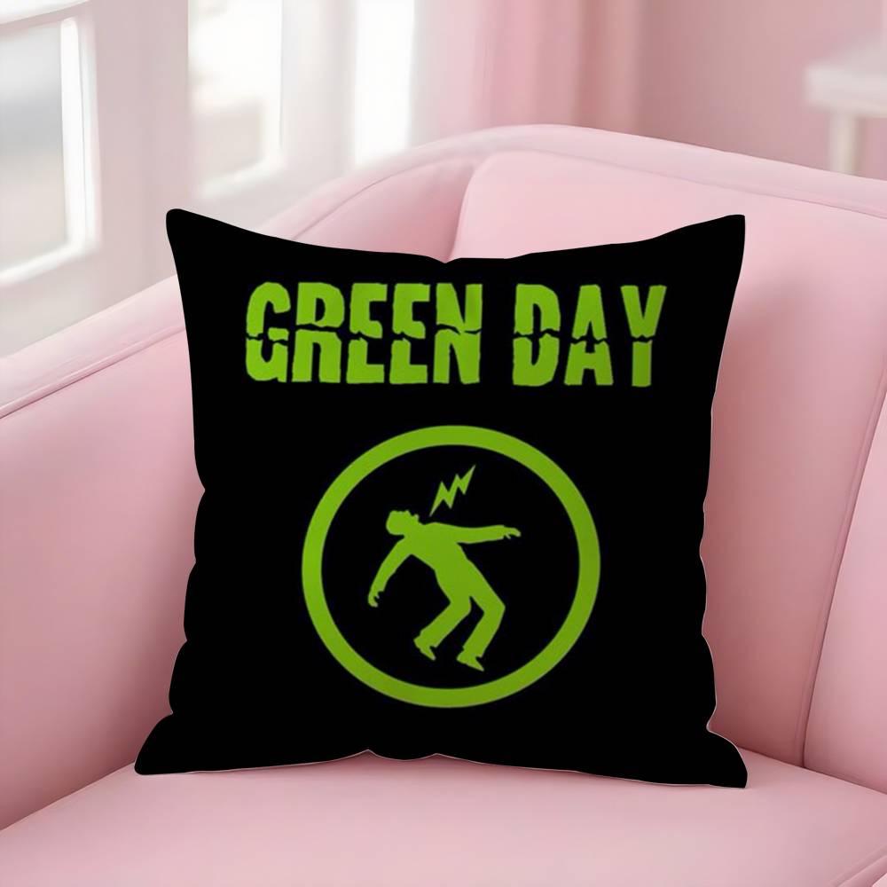 G-Green Day S-Saviors Наволочка Диван Короткий Плюш Двусторонняя HD Печать Комната Домашний Офис Подарок Чехол для Подушки