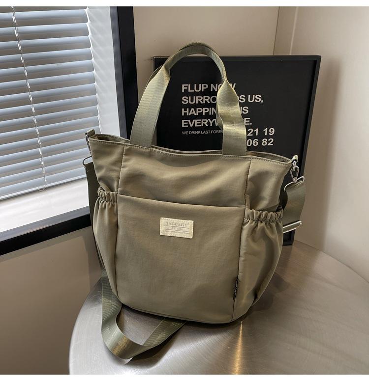 Новая водонепроницаемая сумка через плечо женская легкая нейлоновая сумка-рюкзак через плечо маленькая женская сумка свежего цвета