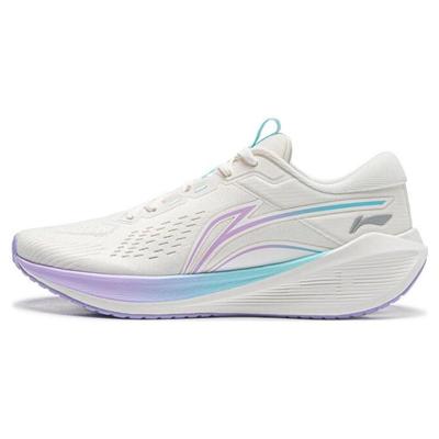 Кроссовки Li Ning Wu Shi Lite V2 легкие, высокопрочные, амортизирующие, нескользящие, износостойкие, с низким верхом, женские, белые ARST054-7