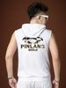 European Station 2025 Summer New Arrival Trendy Hooded Vest Men's Sleeveless T-Shirt Waistcoat Summer Wear Casual Sports Men's Clothing