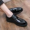 Men's Dress Shoes Oxfords Italian Leather Zapatos Hombre Black Men Suit Shoes Party Formal Shoes Men Sapatos Social Masculino