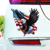 DS36 # 15x15 см Наклейка на автомобиль Наклейка с изображением орла США - Креативные виниловые наклейки на автомобиль Водонепроницаемые наклейки на мотоциклы