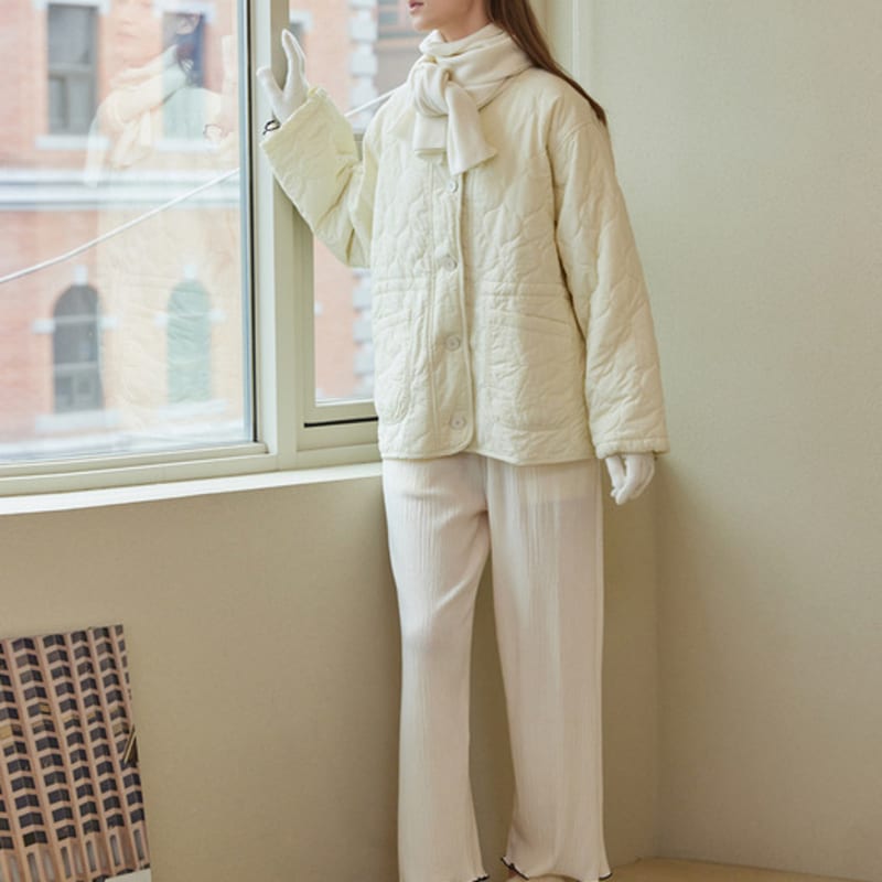 Atempo ШЕРСТЯНЫЕ ВЯЗАНЫЕ ПЕРЧАТКИ_слоновая кость