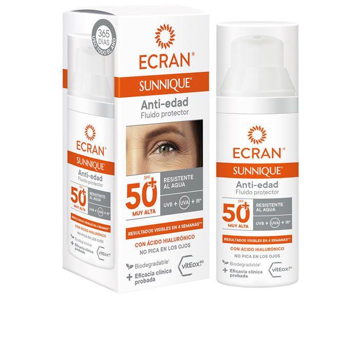 Visage ECRAN SUNNIQUE soin visage anti-âge SPF50+ 50 ml