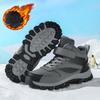 Winter Boy's Plus Velvet Warm Outdoor Hiking Shoes Cotton Shoes Hiking Cotton Shoes Snow Boots