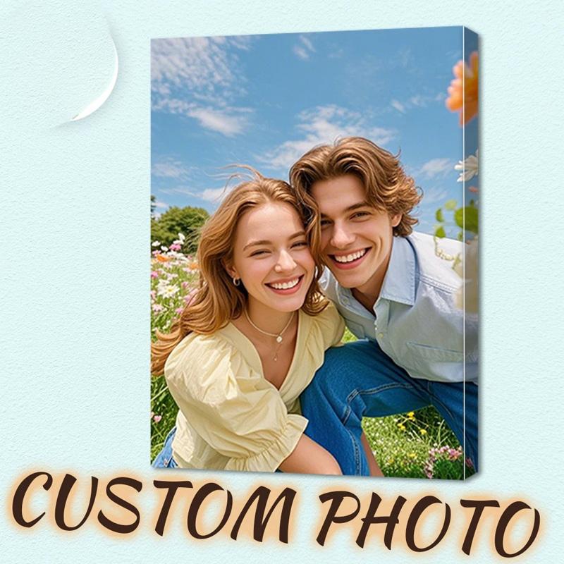 Печать на холсте по индивидуальному заказу, персонализированное настенное искусство с вашими фотографиями, для спальни, гостиной, кухни, декора ванной комнаты, для фестивалей, вечеринок, тематических мероприятий