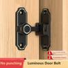 Safety Door Lock Guard 90 180 Degree Door Hasps Double Installation Door   Catch Bolt  Gate