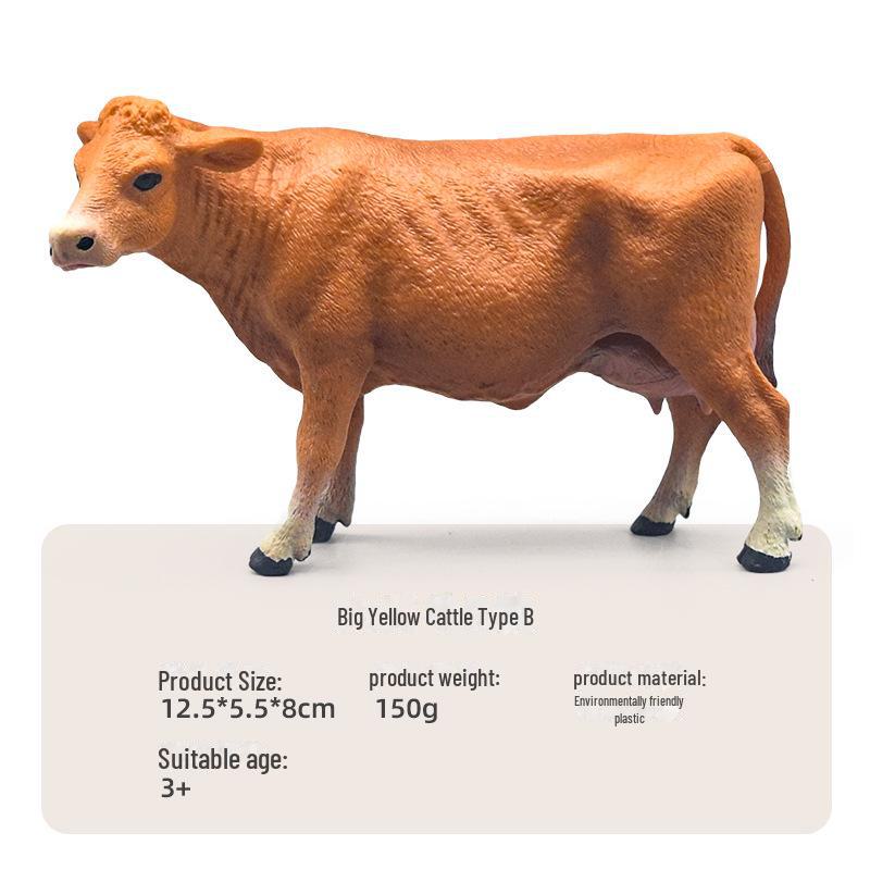 Творческая обучающая игрушка «Фермерская корова» — модель маленького животного для детей