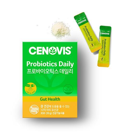 Cenovis Пробиотики Дейли 30 пакетов (запас на 1 месяц), Корейская здоровая пища