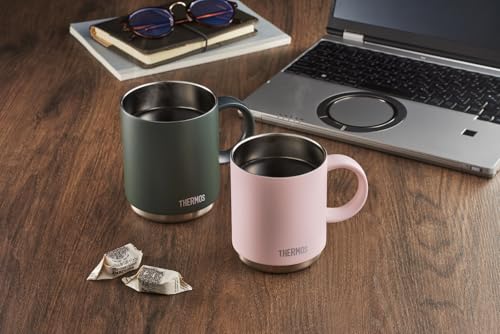 Термос Thermos с вакуумной изоляцией, 450 мл, черный, JDS-451 BK