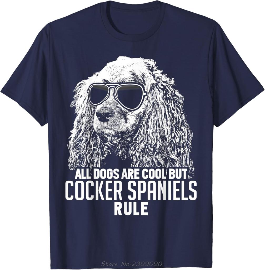 Funny Cocker Spaniel Every Snack You Make Every Meal You Bake TShirts Graphic Cotton T Shirt Unisex Oversized Casual Tshirt
