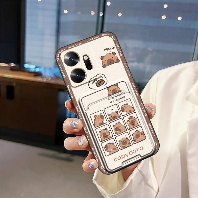 Защитный чехол для телефона с граффити для infinix X6821/Zero20 Водонепроницаемый Милый С карманом для карт Мягкий чехол Модный дизайн Силиконовый