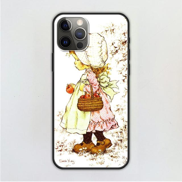 Чехол для мобильного телефона для Iphone 14 12 Mini 11 Pro X Xs Max Xr 8 7 6 6s Plus черный силиконовый чехол из ТПУ Fundas с рисунком Сары Кей