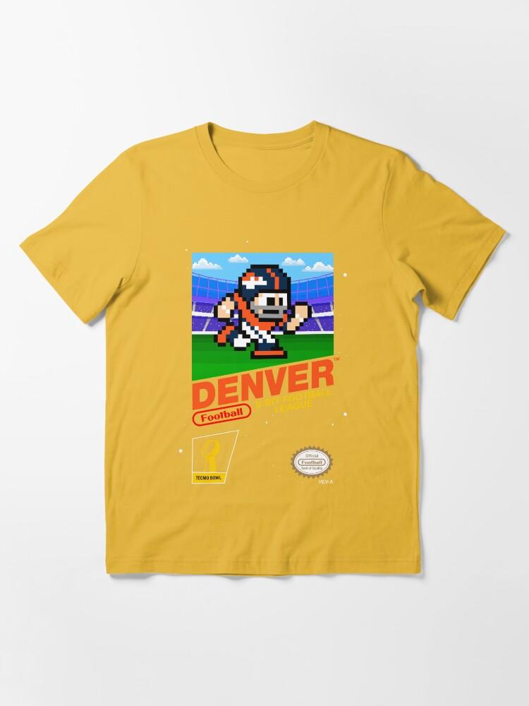 John Denver Denver Broncos (8-bit Videogames Cartridge) Essential T-Shirt